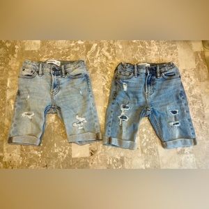 2 pairs of Abercrombie Boys shorts size 7/8